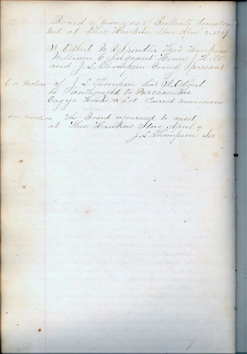 Minute book